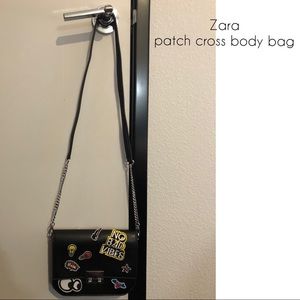 Zara Patch Crossbody bag